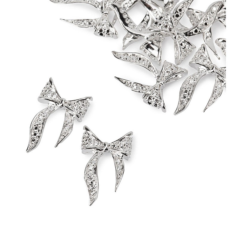 Панделки за нокти 3D Molly Nails 3D Bow Nail Decorations No. 1 10бр
