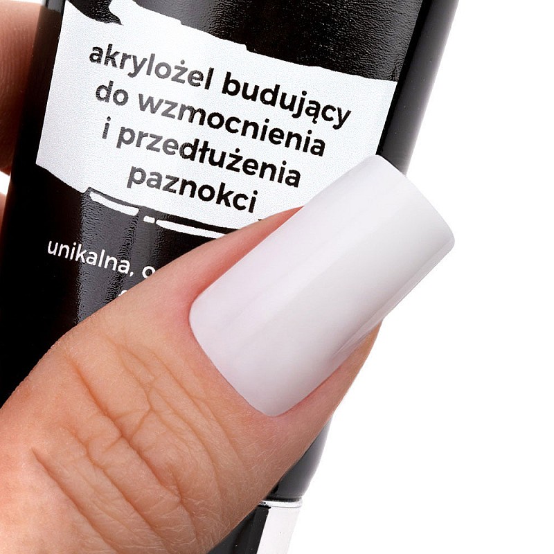 Акригел бял Allepaznokcie HEMA/Di-HEMA Free White 30ml