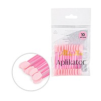 Апликатор за пудра Molly Nails розов 10 бр.