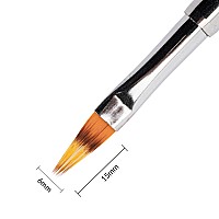 Четка за гел и декорации двустранна Double-sided brush 