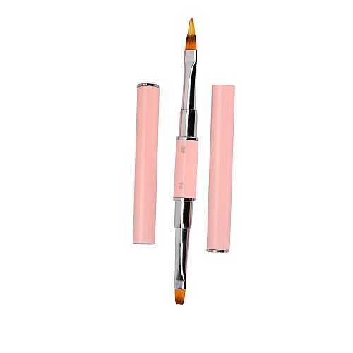 Четка за гел и декорации двустранна Double-sided brush 