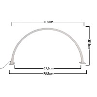 Led лампа за маникюр настолна бяла HQ-75X 35W