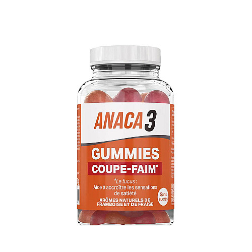 Хранителна добавка за нормален апетит Anaca3 Gummies Coupe-Faim 120 бр