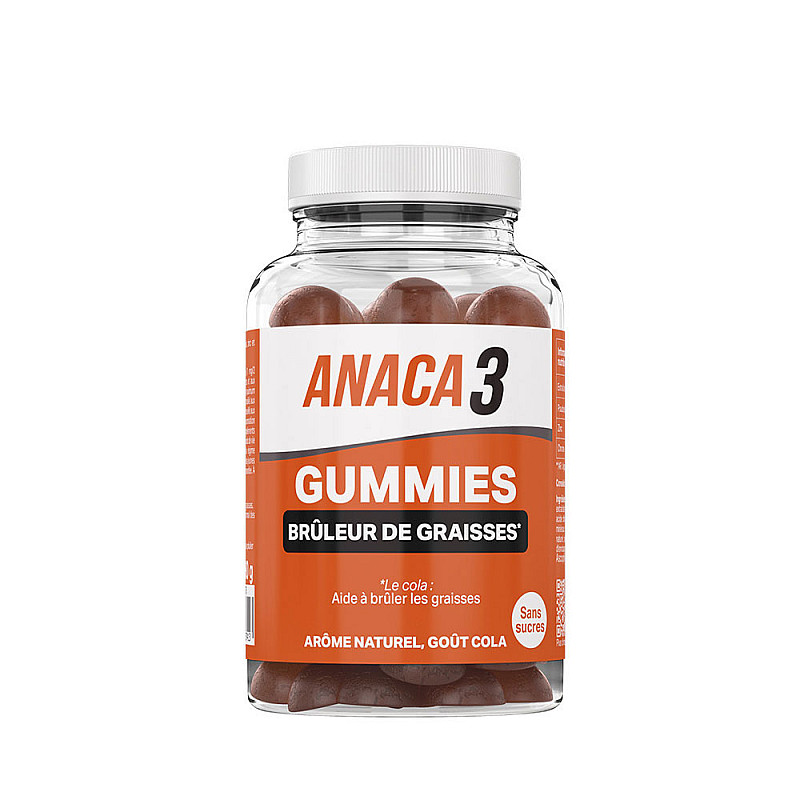 Желирани таблетки за изгаряне на мазнини Anaca3 Gummies Bruleur De Graisses 60 бр.