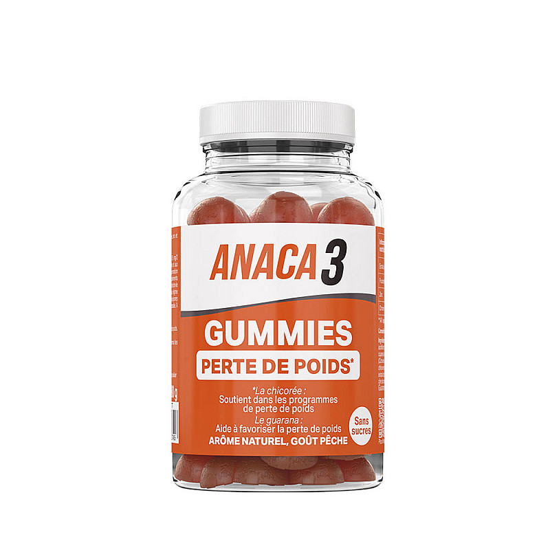 Желирани таблетки за оптимално телесно тегло Anaca 3 Gummies Perte De Poids