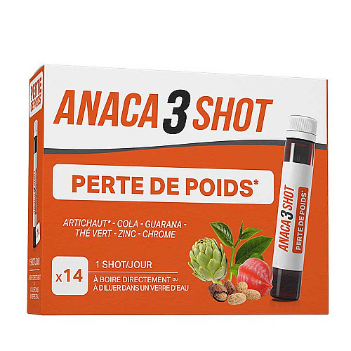 Шот терапия за подпомагане на отслабването Anaca 3 Shot Perte de Poids 14бр