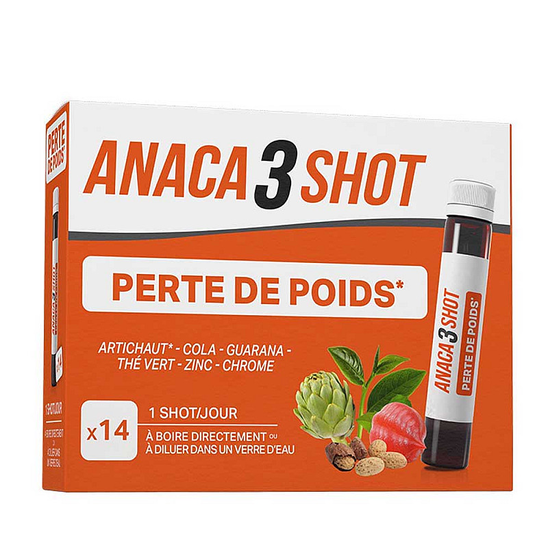 Шот терапия за подпомагане на отслабването Anaca 3 Shot Perte de Poids 14бр