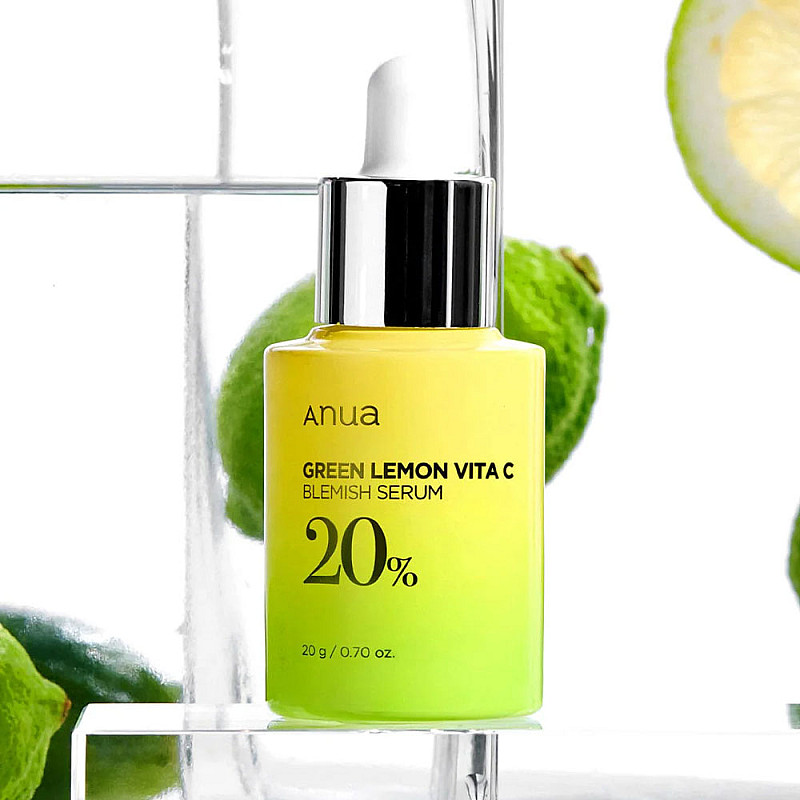 Озаряващ серум с витамин С за проблемна кожа Anua Green Lemon Vita C Blemish Serum 20ml