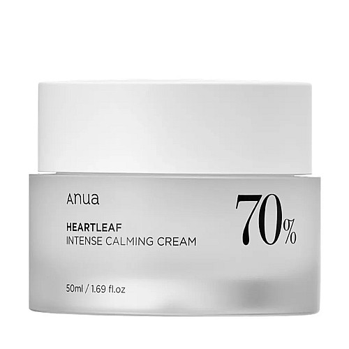 Богат хидратиращ крем за чувствителна кожа Anua Heartleaf 70% Intense Calming Cream 50ml