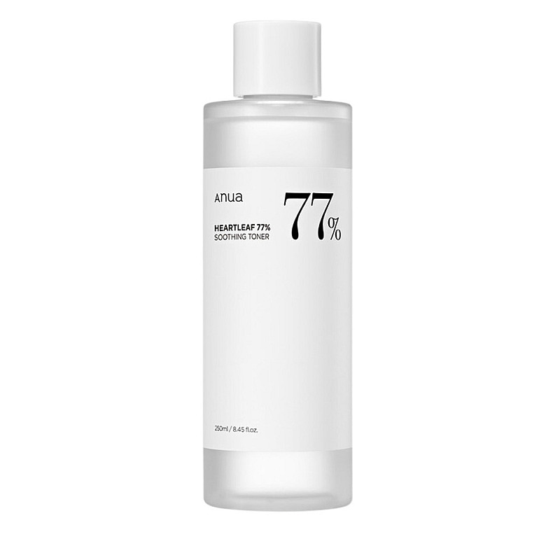 Тонер за лице 77% екстракт от Хутиния Anua Heartleaf 77% Soothing Toner 250ml