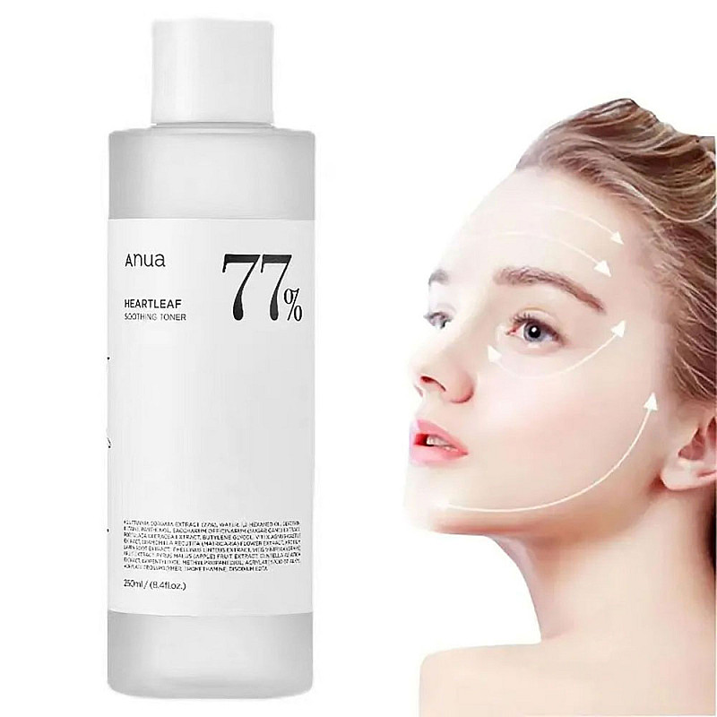 Тонер за лице 77% екстракт от Хутиния Anua Heartleaf 77% Soothing Toner 250ml