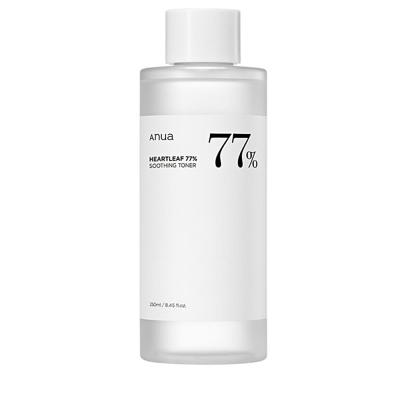 Тонер за лице 77% екстракт от Хутиния Anua Heartleaf 77% Soothing Toner 500ml