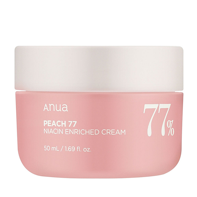 Хидратиращ гел-крем с екстракт от праскова Anua Peach 77% Niacin Enriched Cream 50ml