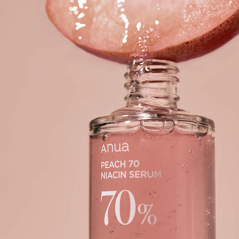 Озаряващ хидратиращ серум за разширени пори и бръчки Anua Peach 70% Niacin Serum 30ml