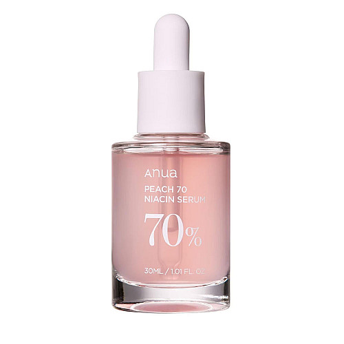 Озаряващ хидратиращ серум за разширени пори и бръчки Anua Peach 70% Niacin Serum 30ml