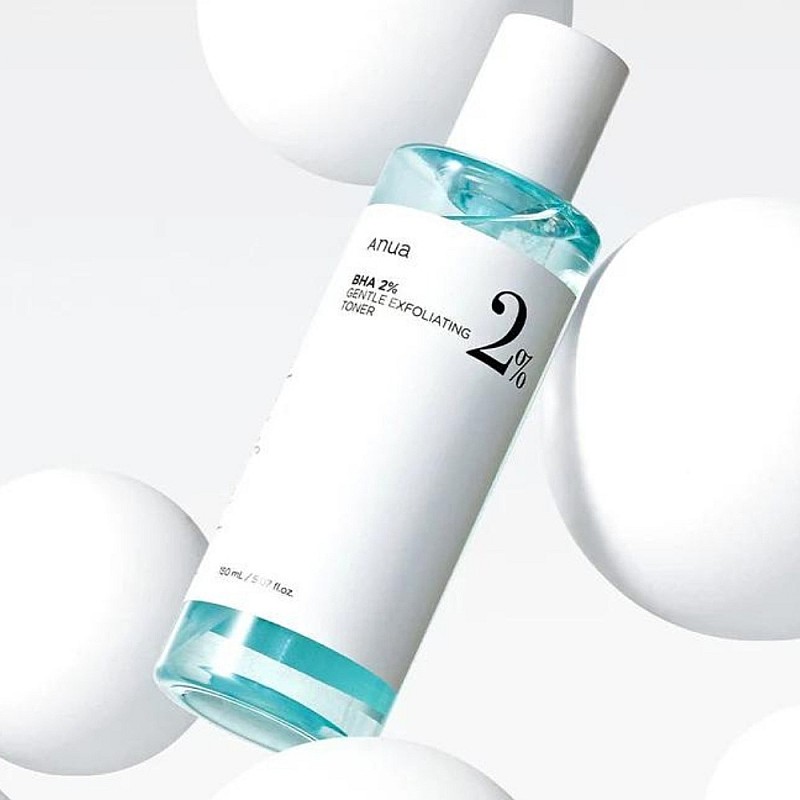 Нежен ексфолиращ тоник за проблемна кожа Anua BHA 2% Gentle Exfoliating Toner 150ml