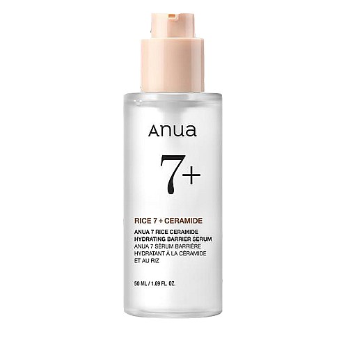 Дълбоко хидратиращ и изсветляващ серум Anua 7 Rice Ceramide Hydrating Barrier Serum 50ml