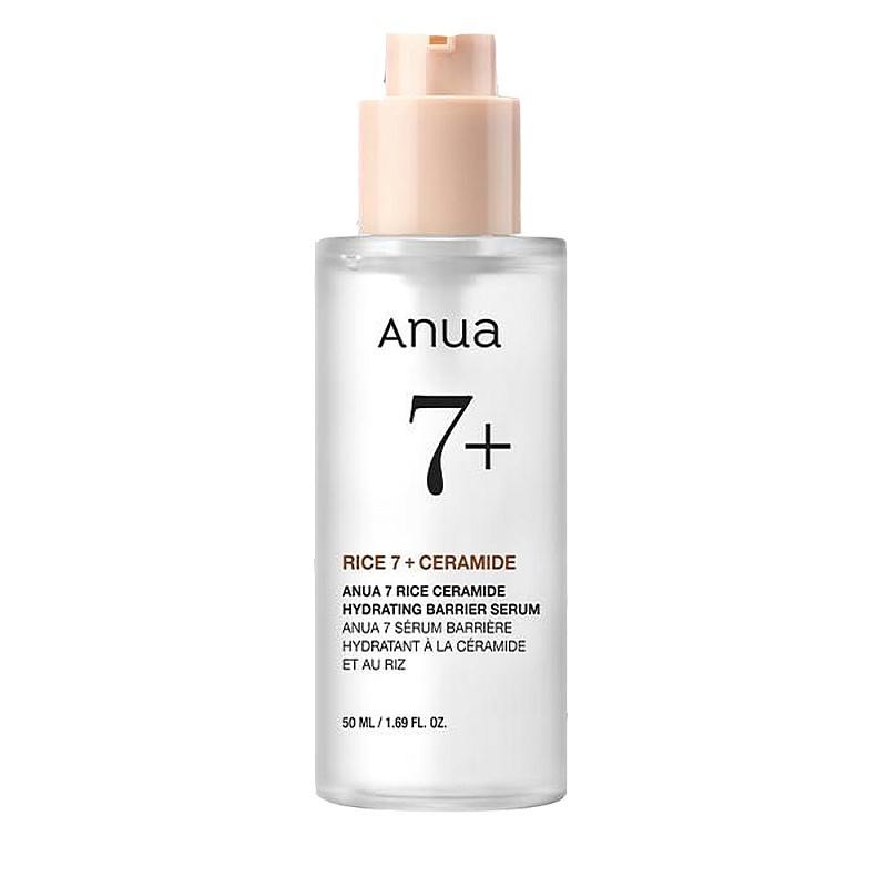 Дълбоко хидратиращ и изсветляващ серум Anua 7 Rice Ceramide Hydrating Barrier Serum 50ml