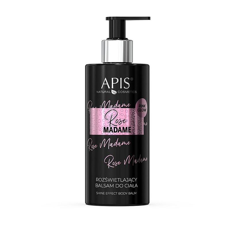 Озаряващ и подхранващ лосион за тяло Apis Rose Madame Shine Effect Body Balm 300ml