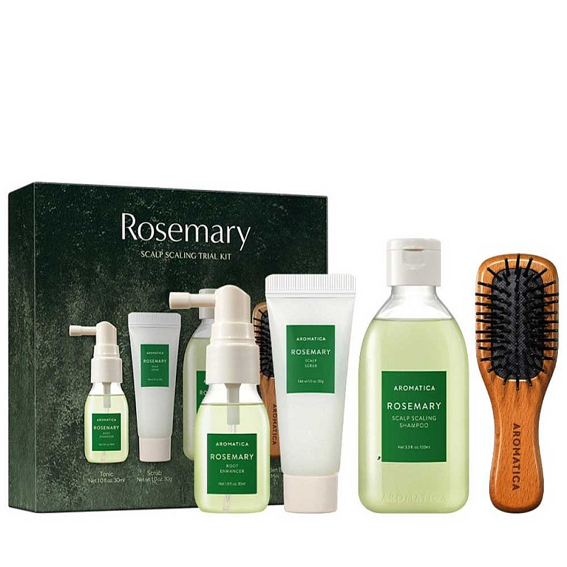 Сет за Коса с Розмарин Aromatica Rosemary Scalp Scaling Trial Kit