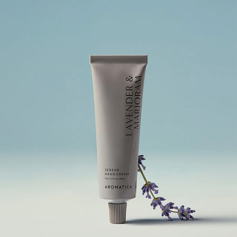 Крем за ръце с лавандула и риган Aromatica Serene Hand Cream Lavender & Marjoram 30ml