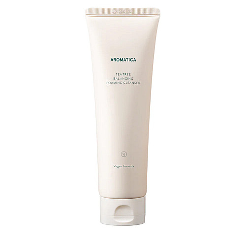 Измивна пяна за мазна кожа  Aromatica Tea Tree Balancing Foaming Cleanser 180ml