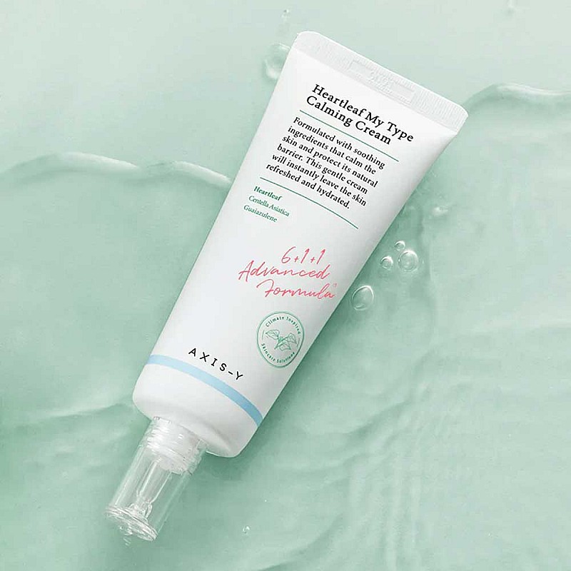 Гел-крем за успокояване и подсилване на чувствителната кожа AXIS-Y Heartleaf My Type Calming Cream 60ml