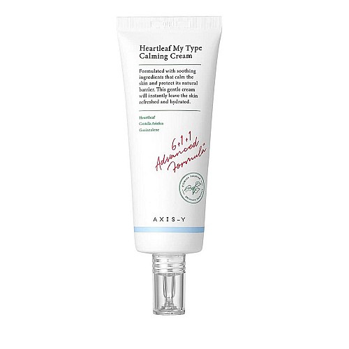 Гел-крем за успокояване и подсилване на чувствителната кожа AXIS-Y Heartleaf My Type Calming Cream 60ml