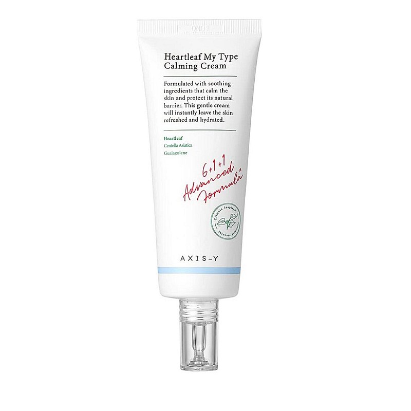 Гел-крем за успокояване и подсилване на чувствителната кожа AXIS-Y Heartleaf My Type Calming Cream 60ml