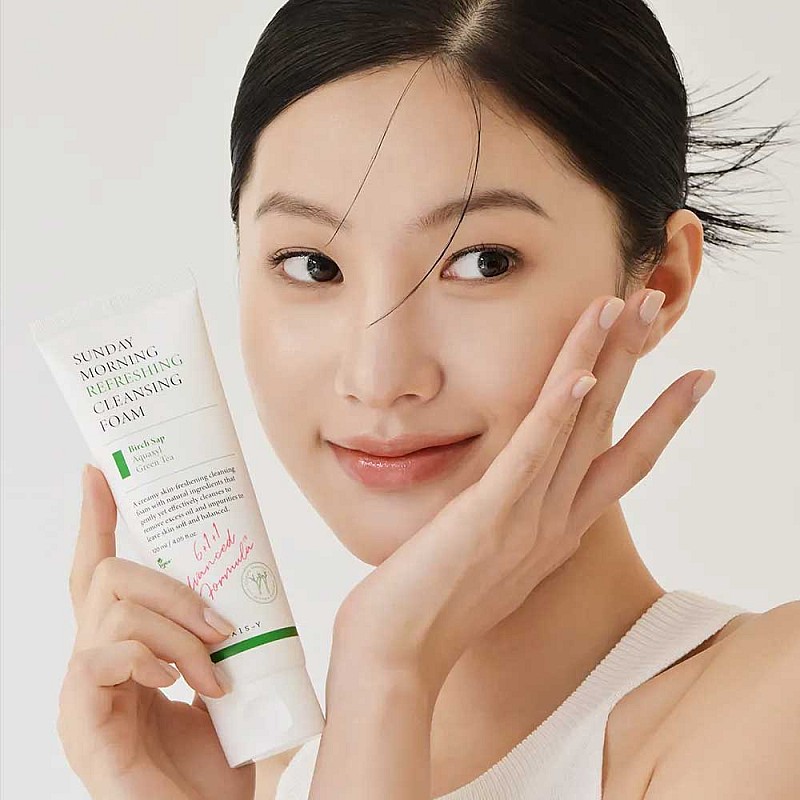 Измивна пяна с pH 5.5 AXIS-Y Sunday Morning Refreshing Cleansing Foam 120ml