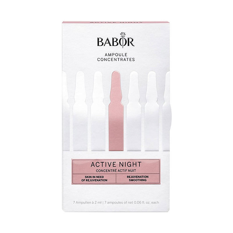 Възстановяващи нощни ампули за лице Babor Active night 7x2ml