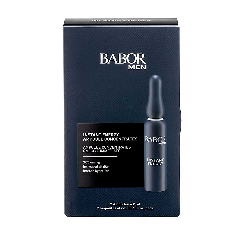 Енергизиращи ампули за мъже Babor Instant Energy Ampoule Concentrates 7x2ml