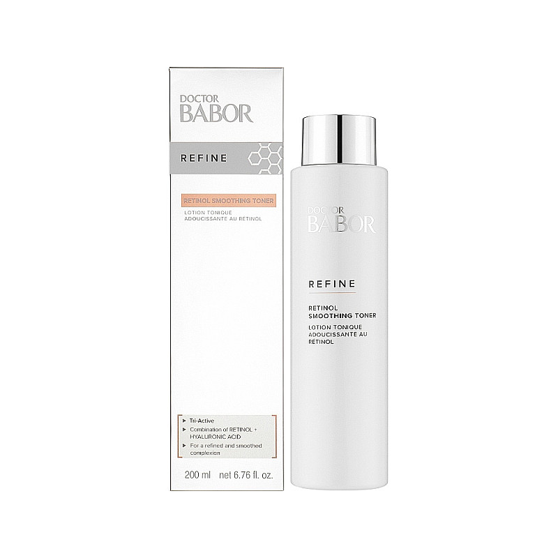 Тоник с киселини за обновяване на кожата Doctor Babor Refine Cellular Retinol Smoothing Toner 200ml