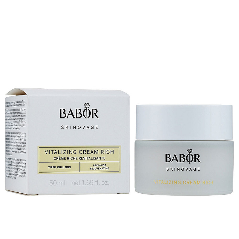 Богат крем за витализиране на кожата  Babor Vitalizing Cream Rich 50ml