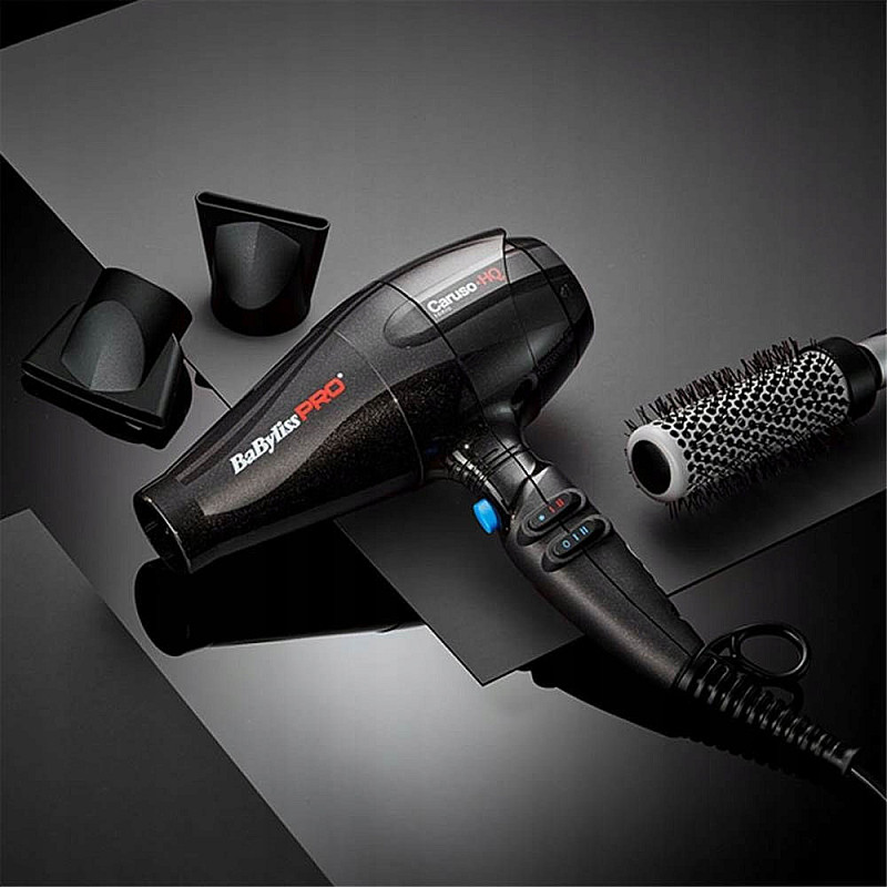 Професионален сешоар BaByliss Pro Caruso-HQ Black 2400W