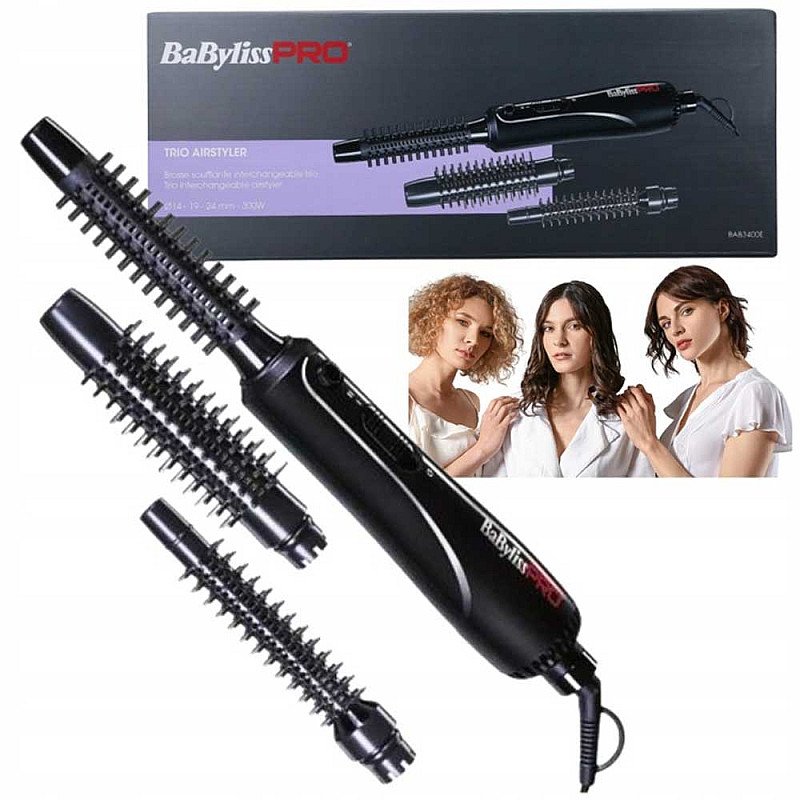 Електрическа четка за коса с приставки BaByliss Pro Trio Airstyler 