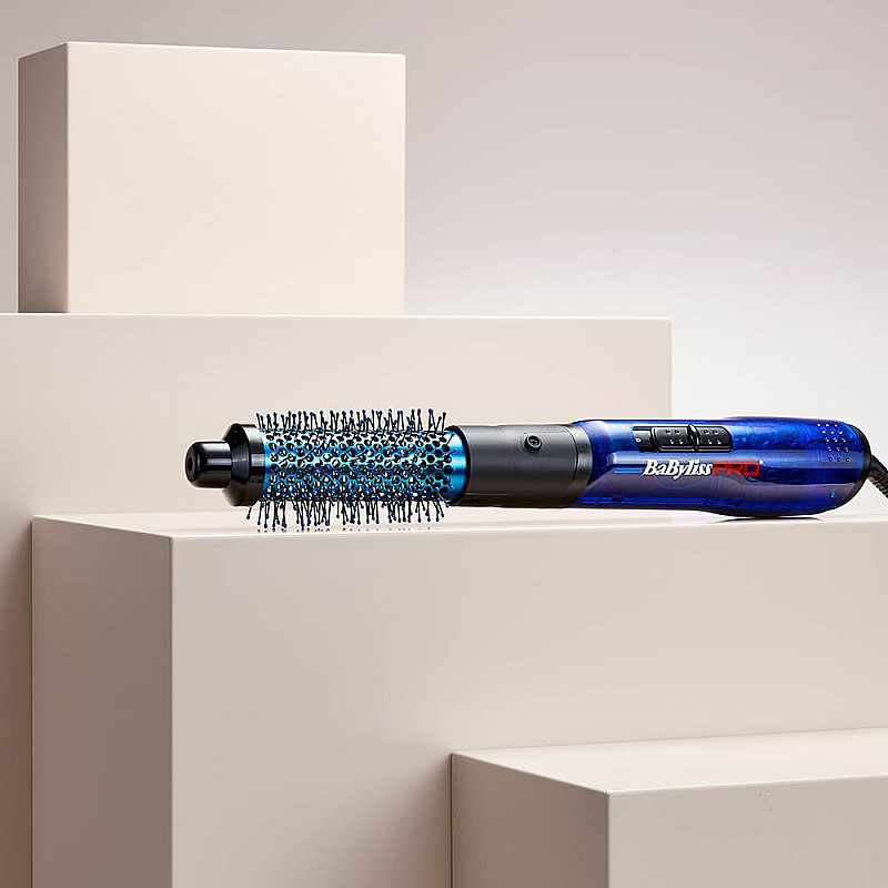 Електрическа четка за коса 34мм Babyliss Pro Blue Lightning Airstyler 