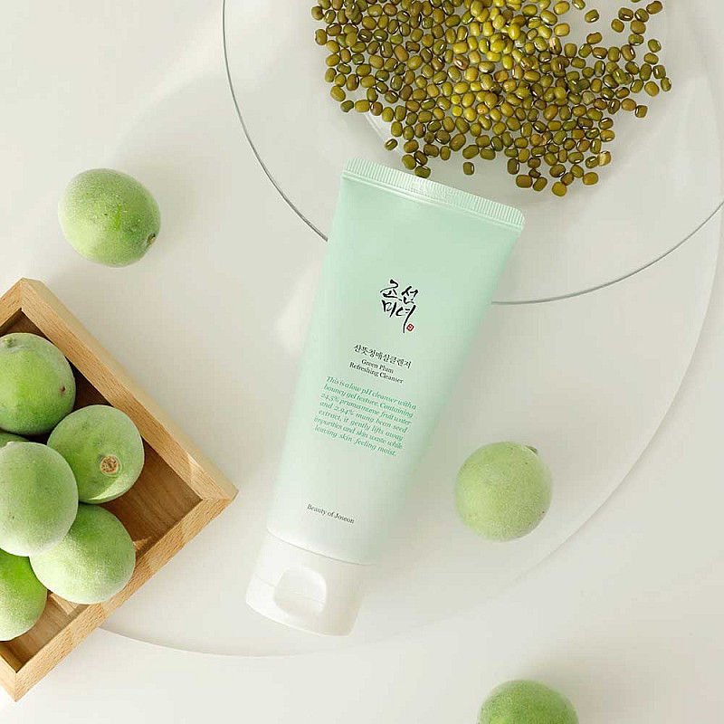 Почистващ гел с екстракт от слива Beauty of Joseon Green Plum Refreshing Cleanser 100ml