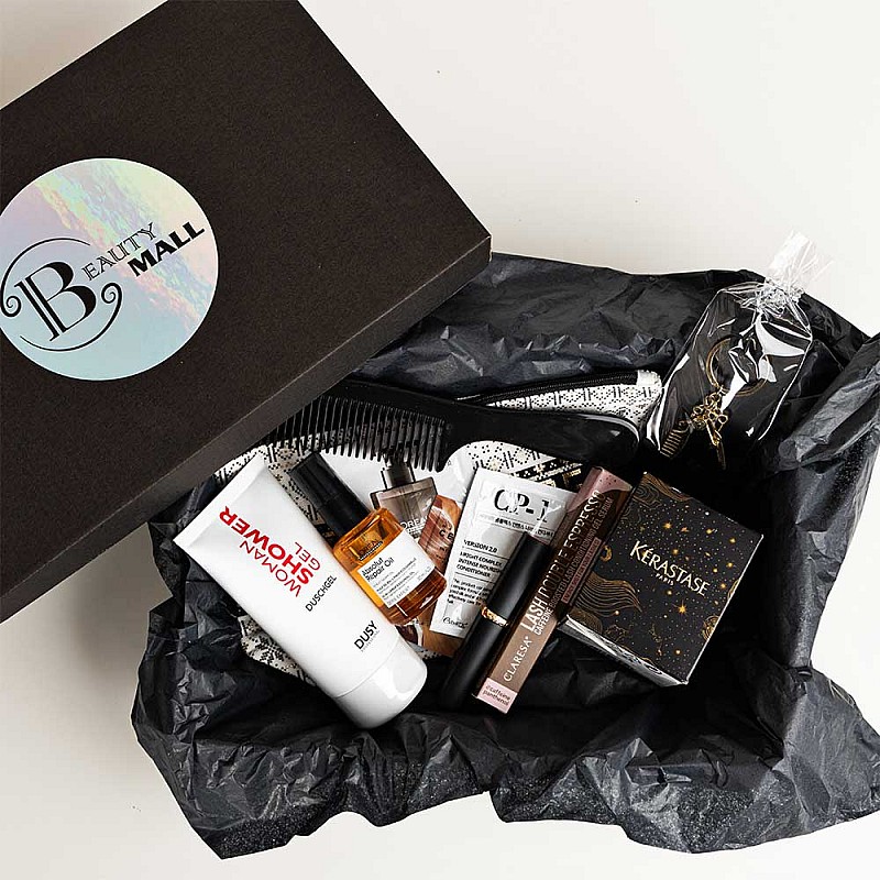 Коледна кутия черно кадифе Christmas BeautyBox Royal