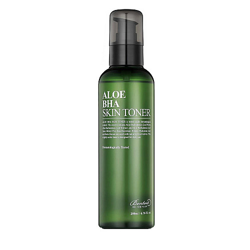 Тонер за лице с алое и салицилова киселина Benton Aloe Bha Skin Toner 200ml 