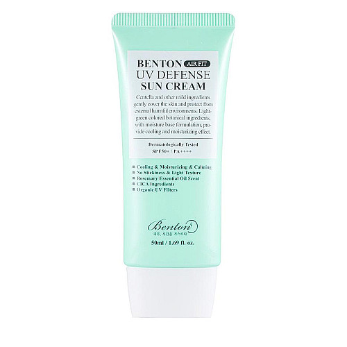 Слънцезащитен крем за лице Benton Air Fit UV defense Sun Cream SPF 50+/PA++++ 50ml