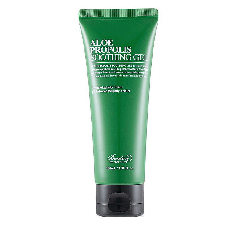 Успокояващ гел за лице с алое вера и прополис Benton Aloe Propolis Soothing Gel 100ml