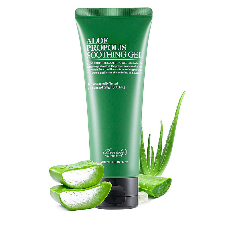 Успокояващ гел за лице с алое вера и прополис Benton Aloe Propolis Soothing Gel 100ml