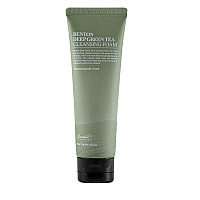 Почистваща пяна със зелен чай Benton Deep Green Tea Cleansing Foam 120ml