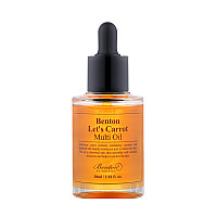 Мултифункционално олио за лице с морков Benton Let's Carrot Multi Oil 30ml