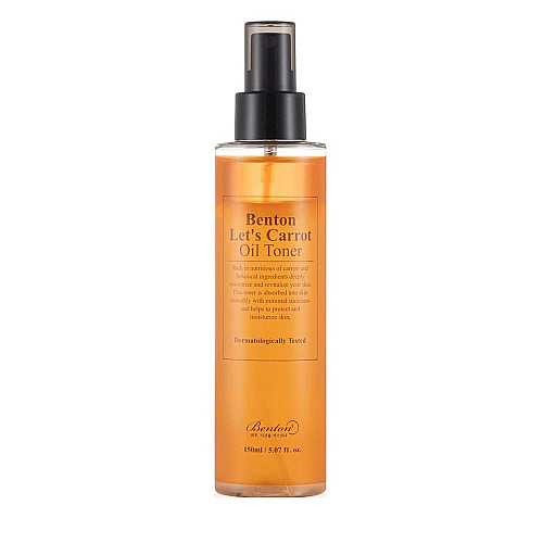 Хидратиращ тонер с екстракт от морков Benton Let's Carrot Oil Toner 150ml