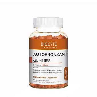 Желирани бонбони за перфектен тен BIOCYTE Autobronzant Gummies 60бр