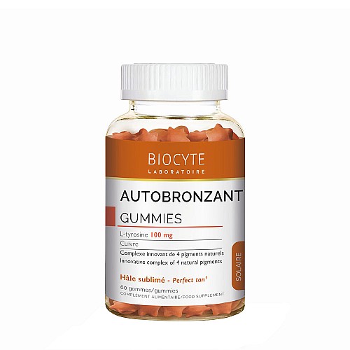 Желирани бонбони за перфектен тен BIOCYTE Autobronzant Gummies 60бр
