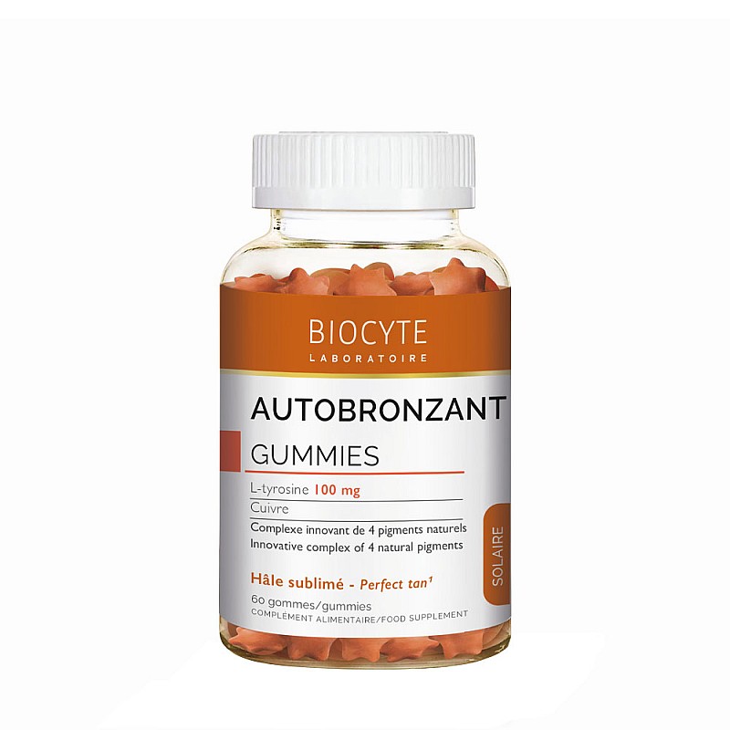 Желирани бонбони за перфектен тен BIOCYTE Autobronzant Gummies 60бр