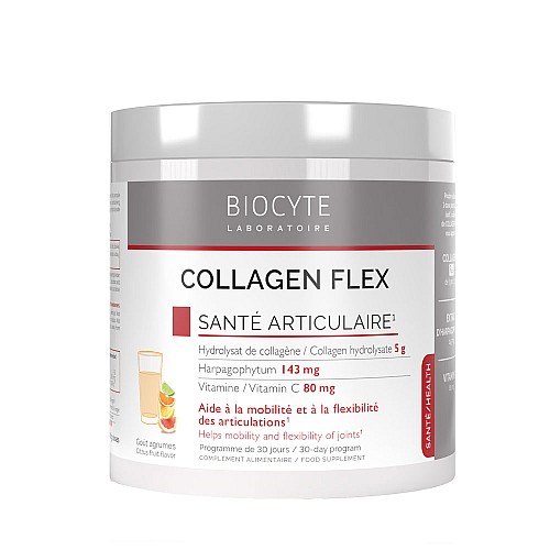 Хидролизиран колаген с витамин C за стави и хрущяли BIOCYTE Collagen Flex 240g